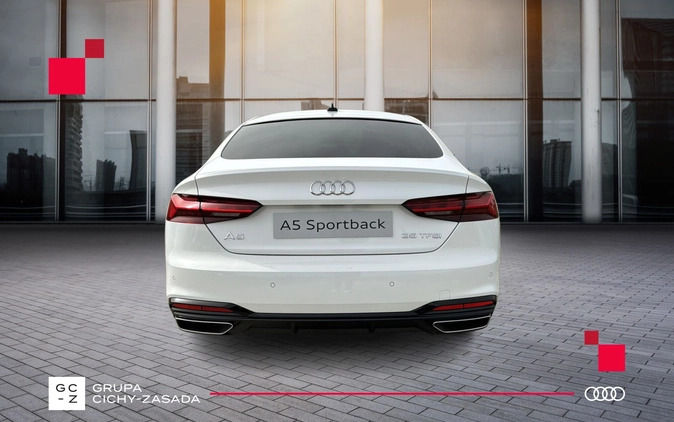 Audi A5 cena 205700 przebieg: 10, rok produkcji 2024 z Stoczek Łukowski małe 407